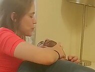 Wolfradish's soft hands and big breasts bring sensuality to nursing and handjob 11