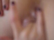 Cute young chick AliceKellyXXX in sexy lingerie masturbates and reaches real climax 9