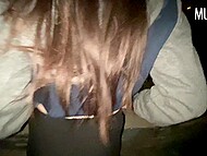 Uninhibited Russian redhead Murstar copulates with a guard in the open air 5