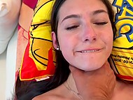 Sophie Tyler's tight anal hole is getting fucked and gaped for the first time by Teddy Tarantino 6