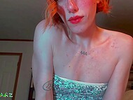 Elle Marz's desire for impregnation unleashes sensations during her intimate massage experience 5