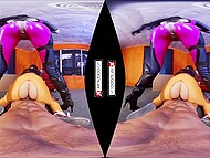 Alexa Tomas and Zoe Doll take pleasure in their private Overwatch XXX session in the Virtual Reality world 9