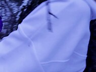 Hard breaths, CentauriHadar wriggles in pleasure as car heat warms her and her lover on a winter day in the car 10