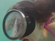 In the depths of the ocean Kylie Island unveiling steamy forbidden pleasures ending up in a cumshot 5