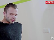 Valentina Bianco indulges in a steamy yoga session, leading to passionate lovemaking with her handsome instructor 5