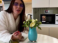 Sasha Paradise can't wait for her husband to come home and seduces her stepson instead 10