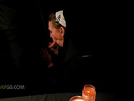 Plump mature nun Autumn J Cooper was seduced by the priest on sinful session 6