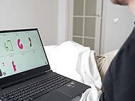 Anny Walker's online lover indulges in steamy contact with her while his spouse travels for work 8