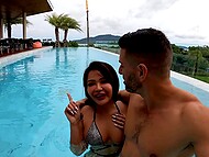 Hot Asian girl Onlyping having a raw sex with  8