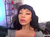 Buxom tart Little Puck craves a cock, a cure for her licentious disease 4