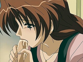 Хентаи МИЛФ са несумњиво заводљивом пуначком задњицом добија задовољство док се упушта у секс са огромним младим фалусом