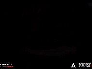 Horny foot-worshiper sucks DivinaMaruuu's toes before she pleasures him orally and with her pussy 6