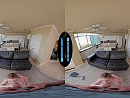 Melody Marks rewards respect of her first date with her pussy in virtual reality 4