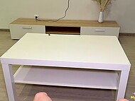 I saw my stepsister and used her mouth to masturbate after his exam on the couch 4