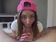 My naive Spanish stepsister Little Tina sucks the spider's venom out of my member 5