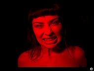 Lesbian vampire with mesmerizing big tits Jewelz Blu is a foot fetish object for her Latina slave girl 7