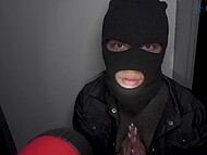 Hot thief Little Tina with a big ass gets caught by the house-owner and lets him fuck her 4