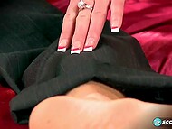 All-natural MILF Eva Notty with massive breasts sucks a dick of the hot younger man 11