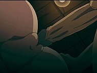 Hentai maid with big breasts finds pleasure in finishing with a creampie 6