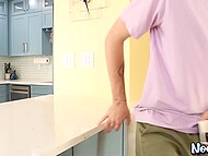 Neighbor fucks ever-horny MILF Armani Black and covers her with much jizz 5