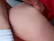 Russian slut Candy Milady accidentally sat on my cock and got intense fucking 10