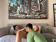 HornyCouple24 lounged on the living room which led to a step-sibling sex 6