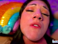 The guy inserted his XXX prick into Alice Rebel's magic mouth and sweet pussy 10