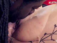 Lana Vegas, German MILF secretary, receives a BBC in the office for a hardcore fuck 7