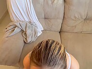 Spanish BBW Kira Blonde speeds up during sex with her brother-in-law 4