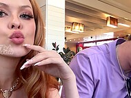 Elly Clutch suggested Jak Knife a clandestine rendezvous at the mall, followed by an intimate evening at her place 5