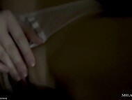 I head to bed with a throbbing dick and woke up to some morning delight with my stepsister Mila Lioness 8