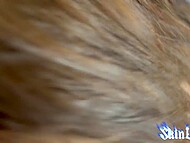 Buxom gamer girl SkinLovers takes an erect cock deep into vagina and gets off hard  5