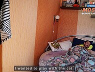 ZLOY Andrey had mistaken his stepdaughter for his wife and filled her ass with his seed 11