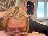 Migi Aoki savors every sensation as the passionate MILF's wet lips wrap around his throbbing cock, devouring him whole 8