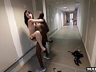 The French mistress seduces her husband's coworker on the construction site in secret 6