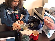 Tax inspector Loly Lips spreads legs to take a dick into her shaved snatch 4