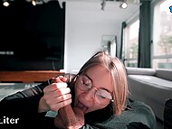 MickLiterjeva sladka bejba si je po večerji zaželela njegovega XXX kurca