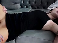 Cute wife Ghomestory reveals a lustful affair: perverted sex with both her husband and his friend 8