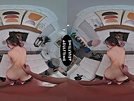 Scarlett Alexis luxuriates in Kyle Mason's grasp of her breasts before taking control of their passion with a ride on his fat dick 10