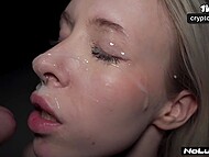 Young whores' endless hunger for cum leads to explosive orgasms of Lian Grey captured in cumshot compilation 7