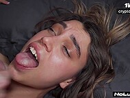 Young whores' endless hunger for cum leads to explosive orgasms of Lian Grey captured in cumshot compilation 8