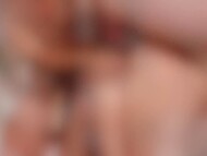 Lora Cross experiences intense pleasure in a thrilling anal threesome DP and concludes with a warm creampie 11