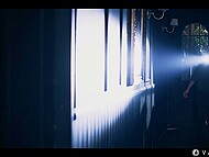 Cuffed husband, has his balls drained dry by his vampire wife's pleasure 4