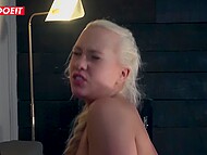 Celina Davis unleashes her inner harlot for a German stud, marveling at his monstrous wiener in a steamy casting scene 10