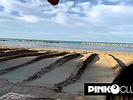 Christian Clay goes for porn audition with his new Italian discovery Rebecca Costa 6