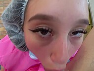 At Public Crazy Place, filthy doctor assess male vitality and drains his ejaculate 7