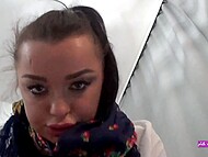 Amateur Afghan MILF Qombo blowing and riding a cock for homemade video 7