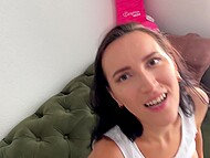 Eva Keks' unexpected casting includes delivery man plunging his dick deep within her vagina 7