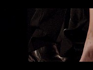 Slave with pretty face tries BDSM fucking for the very first time and obtains hot sperm on her pubis 8