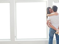 Slender chick has nothing against classic porn but she is more into tender cunnilingus 7